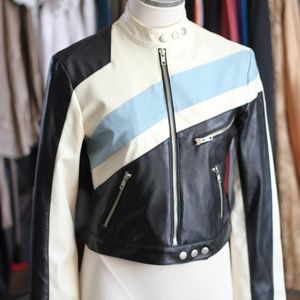 Faux Leather Jacket